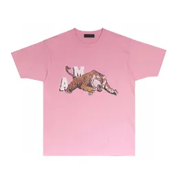 Herren T-Shirts Rundhals Tiger Tier bedrucktes T-Shirt Designer Casual Kurzarm Sommer T-Shirt Mode Herren T-Shirt