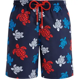 Vilebre Men's Shorts Bermuda Pantaloncini Boardshorts Men Swim Shorts Tortitus Multicolores Prownki męskie Berfwearki bermudów plażowe krótkie żółwie Summer 89643