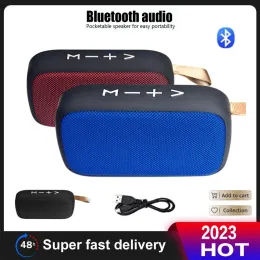 Hoparlörler Taşınabilir Açık Spor Fitness Müzik Oyuncusu Geniş Uygulama Desteği TF Kart Mini Radyo Hoparlör Surround Stereo Ses FM Radyo