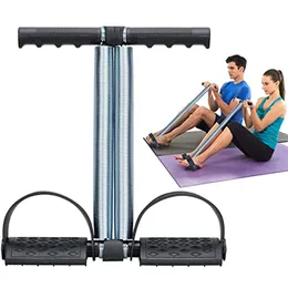 Primavera faixas de resistência elástico aço yoga tensor equipamentos fitness para mulheres homens expansor treino em casa ginásio exercício treinamento 240319