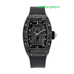 Racing Mechanical Wristwatch RM Wrist Watch RM07-01 Automatic Watches Swiss Made Wristwatches Ms Carbon Fiber TPT RM07-01