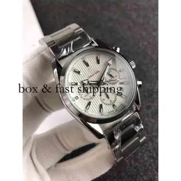 Watches Wristwatch Luxury Fashion Designer Eggplant Full Function Steel Band Watch Men's Simple Basic Small montredelu