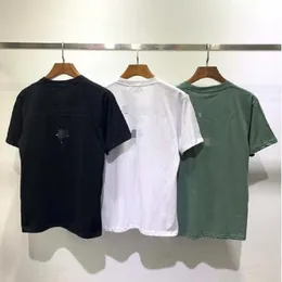 Tasarımcı Klasik Erkek Tişört Baskı Mektupları Monogramlı Erkek Kadın T-Shirts Pamuk Pamuk Kısa Kollu Sokak Giyim Erkekleri Kadın Siyah Beyaz Tops Tee Si