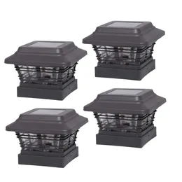 Better Homes Gardens solenergi x 4 '' Postljus, LED-ljus (4-pack)