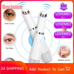 Devices Electric Eye Massager Pen LED Photon Therapy Vibration Heated Antiaging Wrinkle Removal Device Dark Circle Puffiness Skin Care