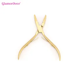 Pliers Professional Gold Hair Extension Plier Application Pliers Micro Link Beads Aclier Plier