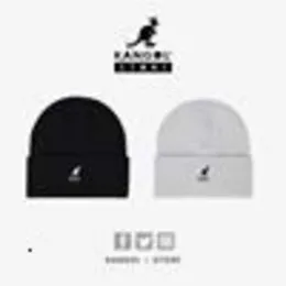 المصمم Kangaroo Kangol Hat Cap Hat Childrens متعدد الاستخدامات في الخريف والشتاء التطريز حيوان متشابك القبعة العلامة التجارية الكورية Ens Net Red Wool Cold Hat