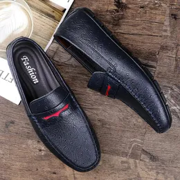 Casual Genuine Men Leather Shoes 851 Breathable Men's Loafers High Quality Male Driving Comfy Walking Fla 99 's