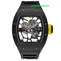 Relógio de pulso automático de cristal RM relógio de pulso RM035 Rafael Nadal Edição limitada América 50 peças relógio masculino RM035 HA