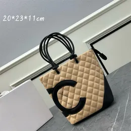 Fashion designer totes bag womens soft genuine leather casual Big C bag quilted summer spring women luxury tote handbag lady shoulder bag