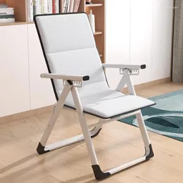 Camp Furniture White Unique Recliner Bracket Indoor Back Rest Living Room Creative Reading Chair Nordic Silla Escritorio