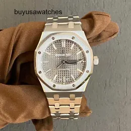 Lastest Brand Wristwatch AP Wrist Watch Royal Oak Series 15450st Automatic Mechanical Mens Watch med en diameter på 37 mm