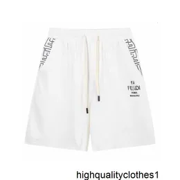 Designer Sticked Rätt utgåva 2024 Summer Nya shorts för mäns Summer Thin Loose Outwear Middle Pants Sport Fashion Märke utanför GA71