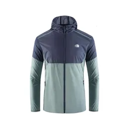 North Jacket Face Designer Giacche da uomo di qualità originale Protezione solare Abbigliamento Con cappuccio Seta di ghiaccio Protezione traspirante Protezione solare Capispalla sportivo per il tempo libero