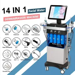 15 In1 Hydra Machine Machine Care Care Microdermabrasion RF Face Lifting Diamond Peeling Water Jet Aqua Rinkles Removal Face Cleaning Machine
