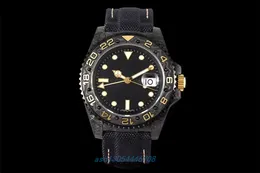 2024 DIW Men's Watch Size 40mm V2 Cal.3285 Movement Carbon Carbon Case Sluguredly Secret