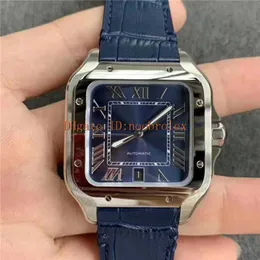 V6 Top Mens Watches Ultra cienki Szwajcar 9015 Automatyczne 904L Sapphire Crystal SmartLink Szybki przełącznik skórzany pasek Super Water R304Y