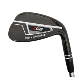 CGB Max Futed Golf Klins dla mężczyzn - Indywidualny klin 46 ~ 72 stopni w lewym/prawym szczelinie klin, klin piaskowy, klin lobowy, frezowana twarz dla więcej spinu, czarny