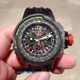 Ekscytujące ekskluzywne zegarek RM RM39-01 Automatyczny zegarek mechaniczny Titanium stop Alloy RM39-01 Data Wyświetlanie Minuta Centralna i Timing Limited