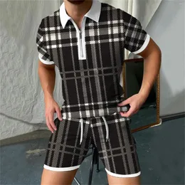 남성용 트랙 슈트 여름 3D 디지털 인쇄 짧은 슬리브 셔츠 및 반바지 캐주얼 스포츠 정장 드레스 바지 남성용 청소년 턱시도