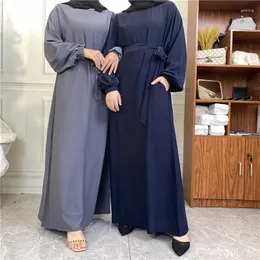 Etnik Giyim Eid Mübarek Müslüman Kadın Kemer Maksi Elbise İslam Dubai Abaya Türk Kaftan Arapça Ramazan Elbisesi Longue Femme Musulmane