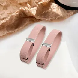 Cinture Bracciale leggero Polsini regolabili Fasce per donna Uomo Tinta unita Porta maniche per camicia Abbigliamento alla moda Festa