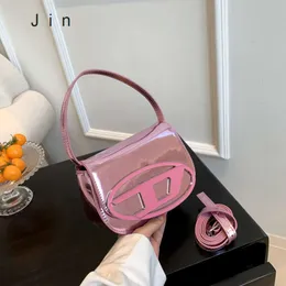 Crossbody Bag New Counter Quality Fashion Dign New Trendy Versatile Underarm Bag Fashionable Handheld Dingdang Sier Small Square Bag