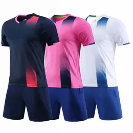 Survetement football jerseys shirt kids youth adult men soccer sets training jersey suit sport kit clothing printing customize 240315