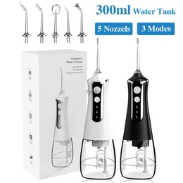 Andra apparater Portable Dental Sprayer Oral Irrigator Water Pick Oral Cleaning Machine Dental Spray Cleaning Teething 1600-800 Times/Minute H240322