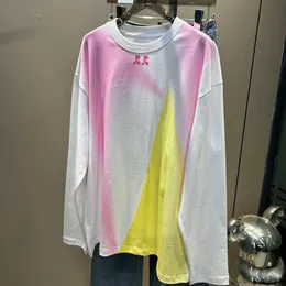 Damen-Langarm-Rundhalspullover, lockerer, übergroßer Damen-T-Shirt-Hoodie-Modetrend
