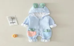 Новая осенняя 2 цвета, милая одежда кактуса для младенцев, комбинезоны для маленьких девочек и мальчиков, удобный хлопковый комбинезон для новорожденных6034806