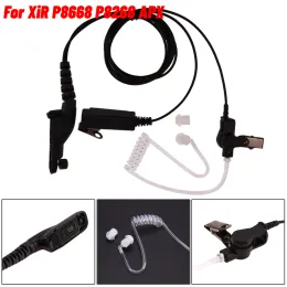 Hörlurar PTT Earpiece Headset Mic för Motorola XIR P8260 P8268 APX2000 APX6000 APX7000 DP3600 DP4400 XPR6550 XPR7580 WALKIE TALKIE