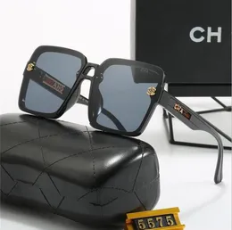 선글래스 채널 다이아몬드 컷 선글라스 남성과 여성 세련된 와이어 C 고급 디자이너 카터 태양 안경 드라이빙 그늘 Langzuhe 경찰 경찰은 선글라스를 읽습니다.