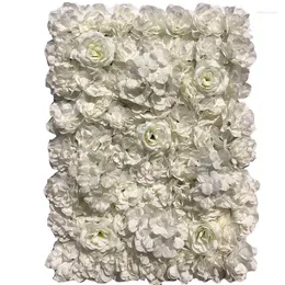 Kwiaty dekoracyjne sztuczne rośliny kwiatowe fałszywe róże jedwabne desek domowy ślub ślub Mariage impreza Graden Office el