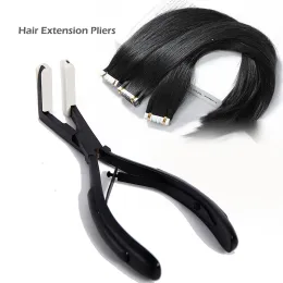 Araçlar 1 PCS Wig Bant Uzantıları Pense 4.5cm Güverte Şekli Paslanmaz Çelik Saç Uzatma Plie