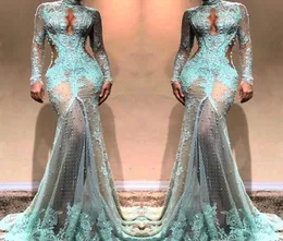 2019 Günstige Lange Ärmel Spitze Abendkleid Dubai Illusion Mieder Urlaub Frauen Tragen Formale Party Abendkleid Nach Maß Plus Größe 6580790