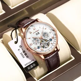 Swiss Luxury Belt Men's With Hela Automatic Mechanical Watch Live Broadcast