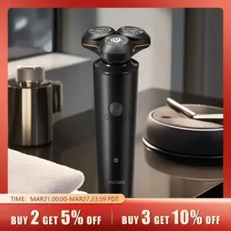 Electric Shavers ENCHEN X8 Electric shaver magnetic blade waterproof C-type charging portable mens beard trimmer 240322