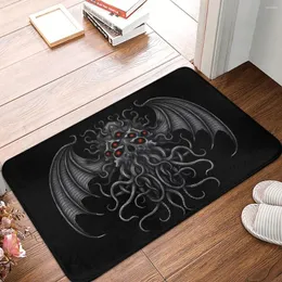 Carpets Bathroom Mat Cthulhu Head Azhmodai 2024 Doormat Flannel Carpet Balcony Rug Home Decor