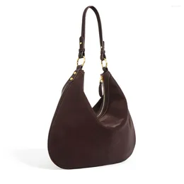 Вечерние сумки MS Retro, вместительная женская сумка-седло, большая вместительная сумка из натуральной кожи и кошельки на плечо, повседневная сумка-тоут, 2024