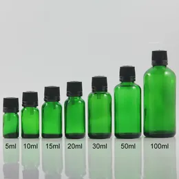 Bottiglie di stoccaggio Produzione cinese E-liquid cosmetico Bottiglia di olio essenziale in vetro piccola da 20 ml Ricaricabile portatile