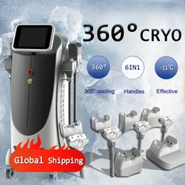 Leistungsstarke Kryolipolyse-Fettgefrier-Kryo-Schlankheitsmaschine, Vakuum-Körperformung, gefrorener Gewichtsverlust, SPA-Einsatz