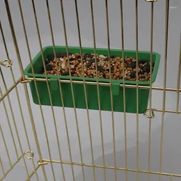 Outros suprimentos de pássaros alimentador copos de água potável para galinhas codornizes plástico pendurado tigelas dropship