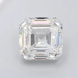 Gevşek Elmaslar Nicegems 4.05ct Asscher F Renk VS2 Clarity Mükemmel Kesilmiş Laboratuvar Grown Diamond Stone Sertifikalı