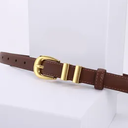 Mens Designer Belt Classic Style Round Buckle Leather Belts For Women Designer Herrbälten utsökta Cintura Uomo Mothers Day Gift FA0108 E4