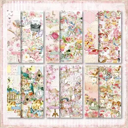 Confezione regalo Vintage Garden Life Series Adesivo Fai da te Scrapbooking Materiale Custodia per telefono Diario Po Happy Plan Decorazione