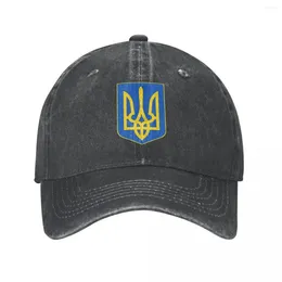 Ballkappen Hip Hop Jeans Ukraine Wappen Baseball Papa Sommer Verstellbare Mütze Ukrainisch Casquette Gorras