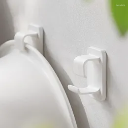 Kök förvaring 5st vägghängd tvättkrok multifunktion bassäng rack dusch handduk hållare arrangör för badrumstillbehör