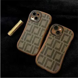 Designer Case di telefonia cellulare di marca di lusso per iPhone 12Pro 12promax 13 Fonsista di moda Fonecasi 11 11Pro 11promax xs xs xr xsmax con lettere complete700g