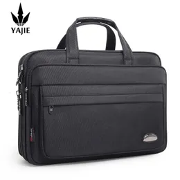 Large Capacity Briefcase Bag Men Business 156 Laptop Shoulder Bags Canvas Handbags Notebook Messenger 240308